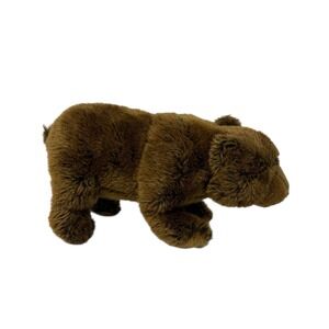 Webkinz Signature Endangered Brown Bear No Code Plush GANZ Virtual Pet 2010‎